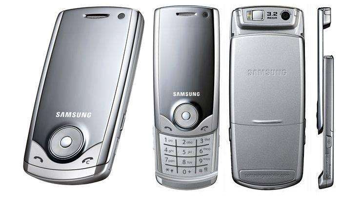 Samsung U700 with box and charger and earphones