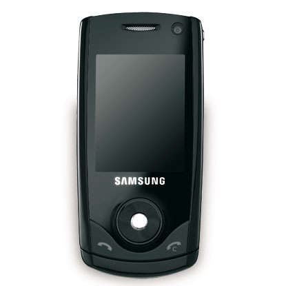 Samsung U700  with box and  charger and earphones (BLACK)