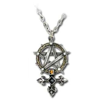 Masonic Venus Pendant Alchemy Gothic