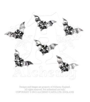 Bat Buttons Alchemy Gothic