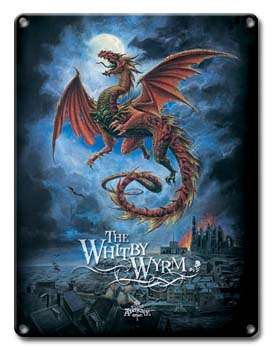 Whitby Wyrm - Metal Sign Alchemy Gothic