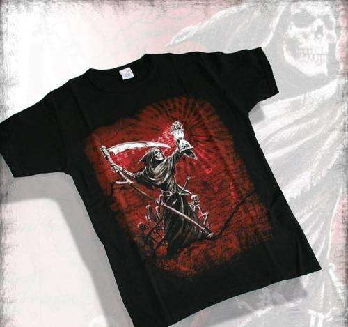 Ex Carpathia Reaper Tight Fit T-Shirt Alchemy Gothic