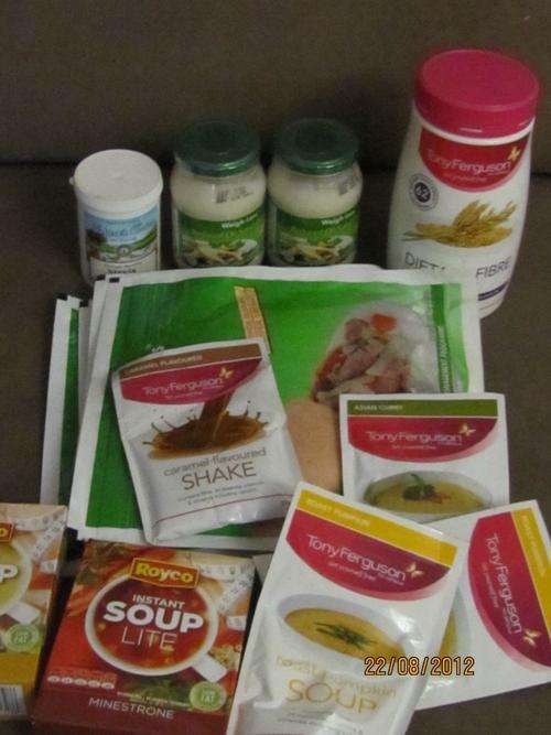 Lot Weigh-Less and Tony Ferguson Products