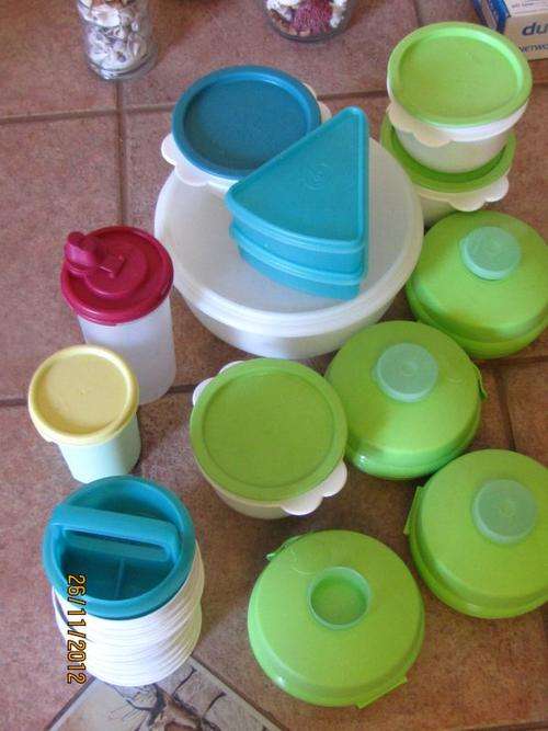 HUGE load Genuine TUPPERWARE - 37 pieces in total - R1500 value