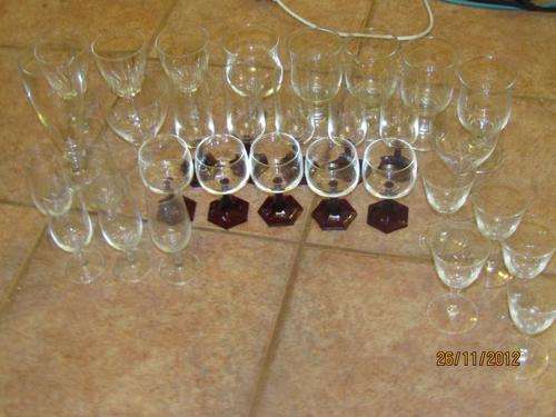 Bulk Lot of Wine/Sherry etc Glasses - 31 in total