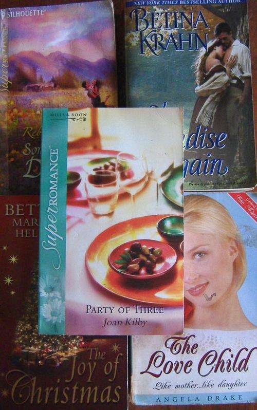 LOT of 5 Romance books