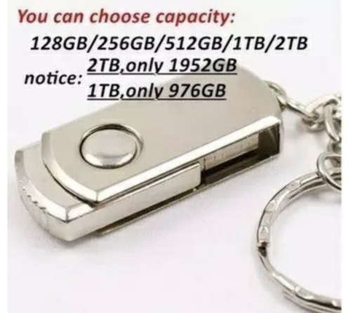 USB 2.0 OTG Flash Drive 2TB USB Drive U Disk