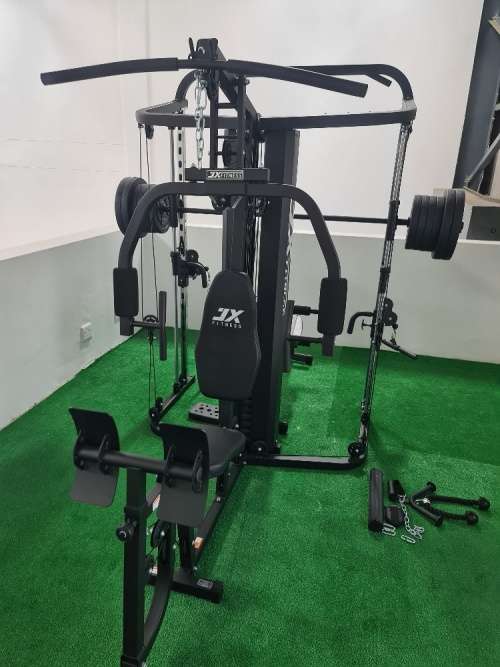 Tecno-Train multi-purpose fitness training station with 80KG Racks Multi Gym Home Gym
