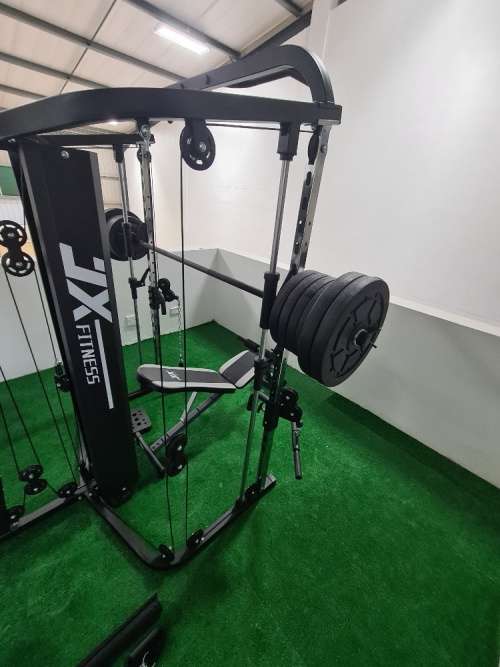 Tecno-Train multi-purpose fitness training station with 80KG Racks Multi Gym Home Gym