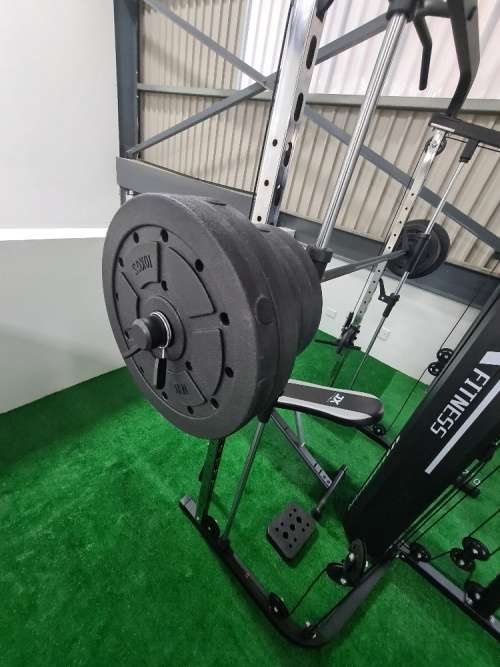 Tecno-Train multi-purpose fitness training station with 80KG Racks Multi Gym Home Gym