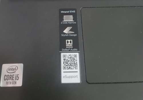 Lenovo Ideapad S145-15IIL i5 i5 10th Gen with 20GB RAM 256GB SDD Windows 10 15.6 inch