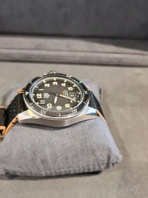 TAG Heuer watch Autavia 42mm Calibre 5 COSC automatic black ceramic steel WBE5114.EB0173