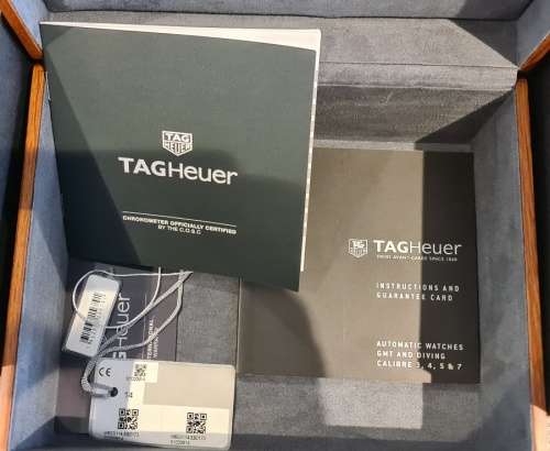 TAG Heuer watch Autavia 42mm Calibre 5 COSC automatic black ceramic steel WBE5114.EB0173