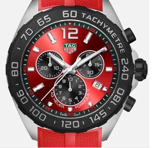 2023 Tag Heuer Formula 1 43mm Chronograpgh CAZ101AN.FT8055 Complete with Warranty till 2025 with AD