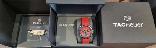 2023 Tag Heuer Formula 1 43mm Chronograpgh CAZ101AN.FT8055 Complete with Warranty till 2025 with AD