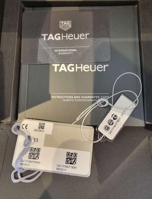 2023 Tag Heuer Formula 1 43mm Chronograpgh CAZ101AN.FT8055 Complete with Warranty till 2025 with AD