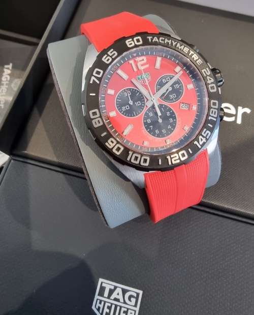 2023 Tag Heuer Formula 1 43mm Chronograpgh CAZ101AN.FT8055 Complete with Warranty till 2025 with AD