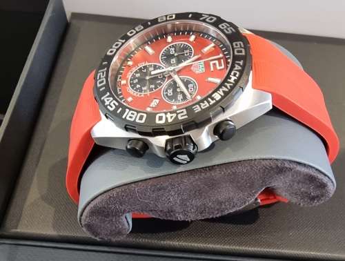 2023 Tag Heuer Formula 1 43mm Chronograpgh CAZ101AN.FT8055 Complete with Warranty till 2025 with AD