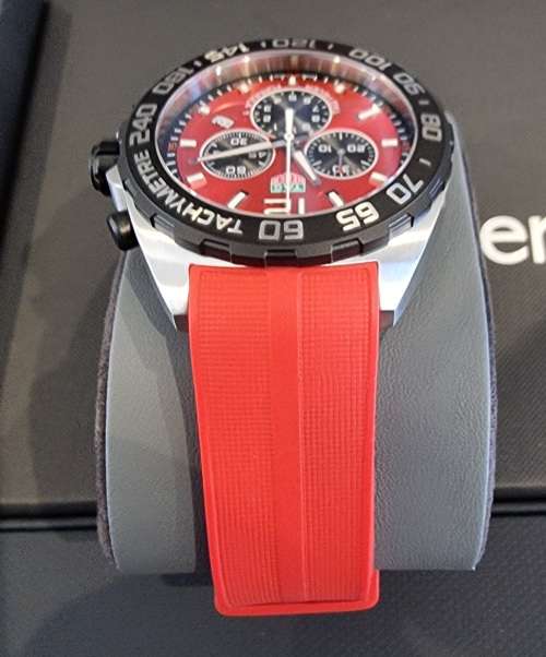 2023 Tag Heuer Formula 1 43mm Chronograpgh CAZ101AN.FT8055 Complete with Warranty till 2025 with AD