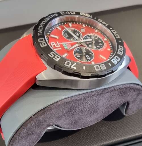 2023 Tag Heuer Formula 1 43mm Chronograpgh CAZ101AN.FT8055 Complete with Warranty till 2025 with AD