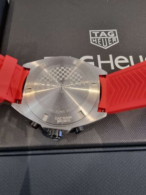 2023 Tag Heuer Formula 1 43mm Chronograpgh CAZ101AN.FT8055 Complete with Warranty till 2025 with AD