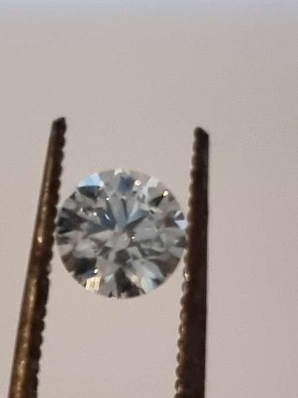 1.52ct Brilliant Round LG Diamond Certified Colour E VS2 Clarity