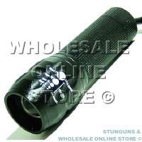 High Powered Optical Zoom LED Flashlight Torch