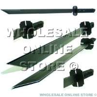 Viper Silver Black Blade Dual Swords