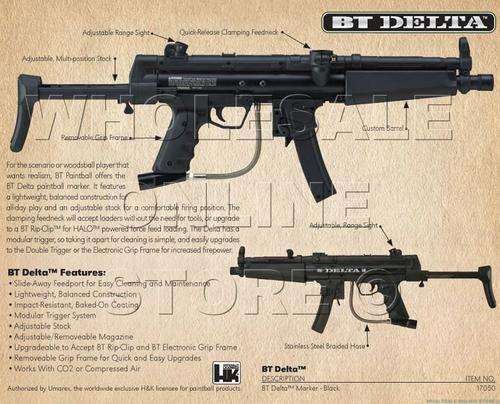 BT Delta Paintball Gun Paintball Marker