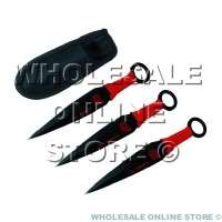 Throwing Knife Spikes Set of 3 Black