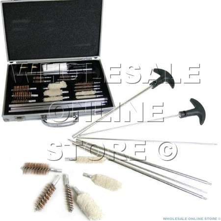 78Pc Universal Gun Cleaning Kit Rifle Shotgun Pistol Firearm Cleaning Maintenance