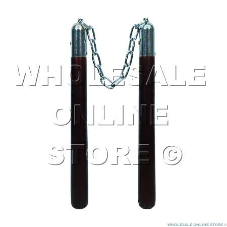 Nunchaku Nightstick Baton Wood