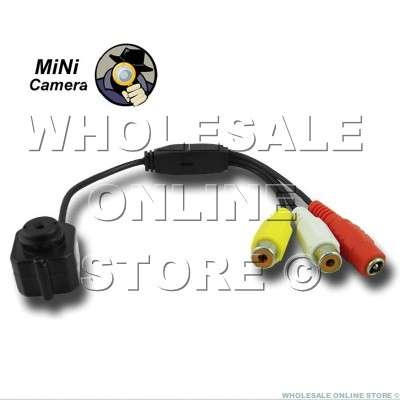 Micro Tiny Pinhole CCTV Spy Camera with Audio