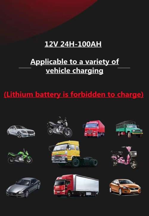 Battery Charger 12V Pulse Repair Charger