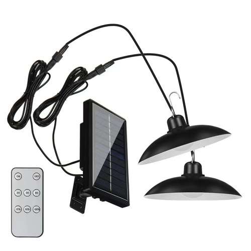 Double Head Garden Solar Light