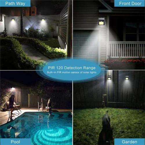 Solar Wall Light Motion Sensor