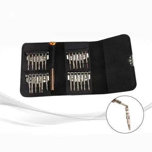 25 In 1 Portable Wallet Style Screwdriver Set