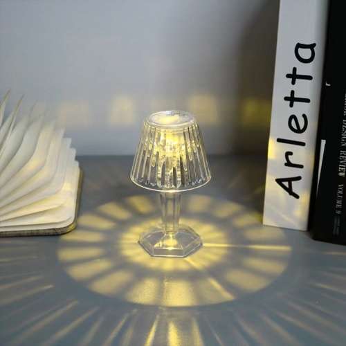 Crystal Decorative Table Lamp Bedroom Ambient Light
