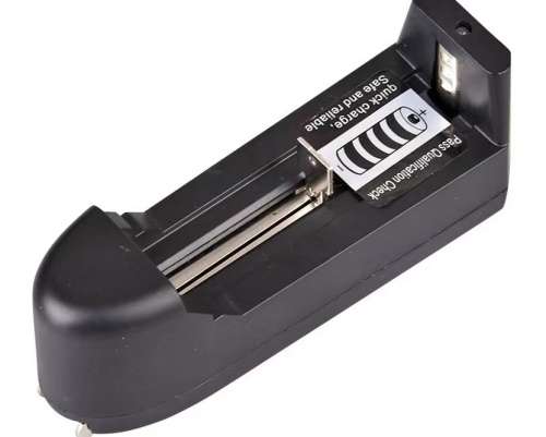 18650 Battery Charger Single Slot Charger 4.2V Charger