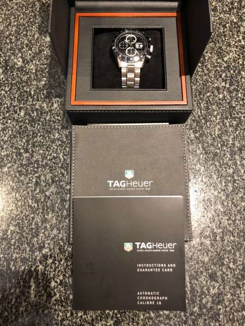 TAG HEUER CARRERA CALIBRE 16 FOR SALE (PRE-OWNED / MINT CONDITION):