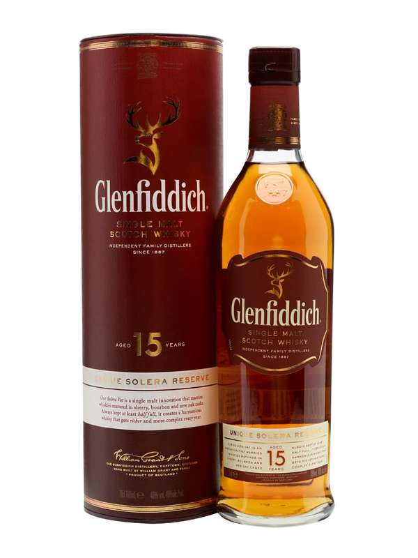 Glenfiddich collection - 14 bottles + original packaging