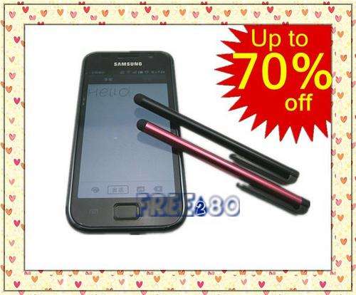 **WHOLESALEx10**Capacitive Stylus Pens with clip For Galaxy and iPad, iPhone