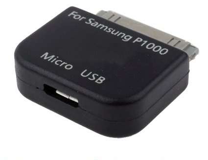Micro USB Adapter Converter for Samsung Galaxy P1000/P7100/P7300/P7500/P7510