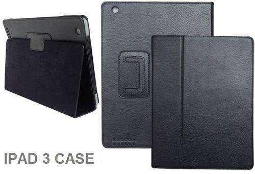 ****FREE IPAD3 STYLUS PEN*** 3 Way View Flip Stand Case Cover for Apple iPad3 & iPad2