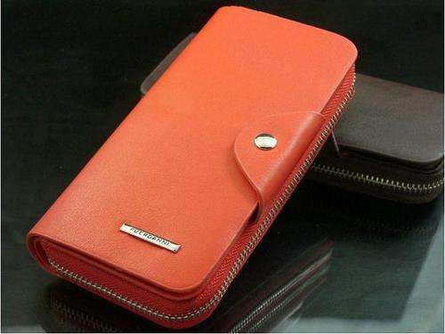 Womens Genuine leather Long Wallet Purse (100% Warranty)