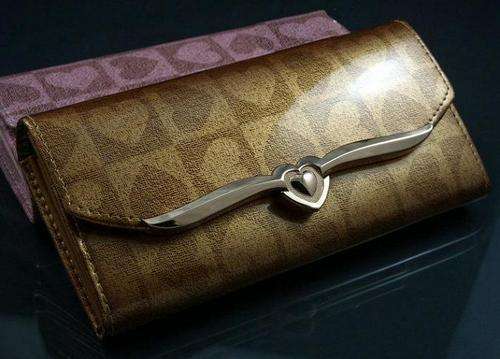 Womens painting leather long Wallet + 3 colours (100% Warranty)