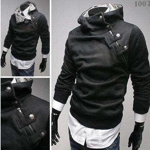 High collar coat 2012 men's jacket***CLEARANCE SALE****
