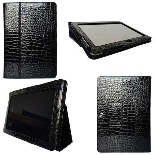 **FREE STYLUS PEN***Crocodile PU Leather Case For Samsung Galaxy Tab 2 10.1 P5100 With Stand Style