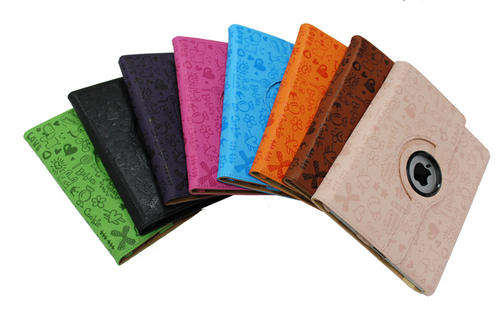 Lovely Smart Case With 360 Degree Rotary Stand Style Cover For iPad 3 and iPad 2**FREE STYLUS PEN*