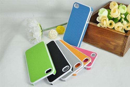 Newest Design Ball Grain Hard Case For iphone 4 4S***6 Colors